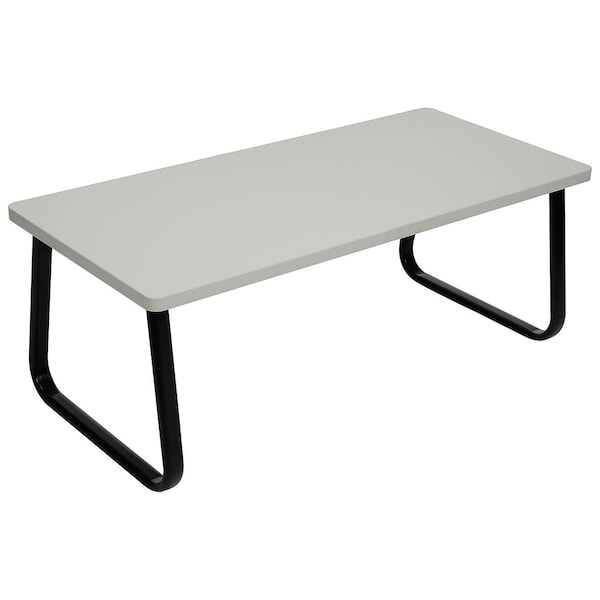 Rectangle Coffee Table, Gray Top, 43 x 20